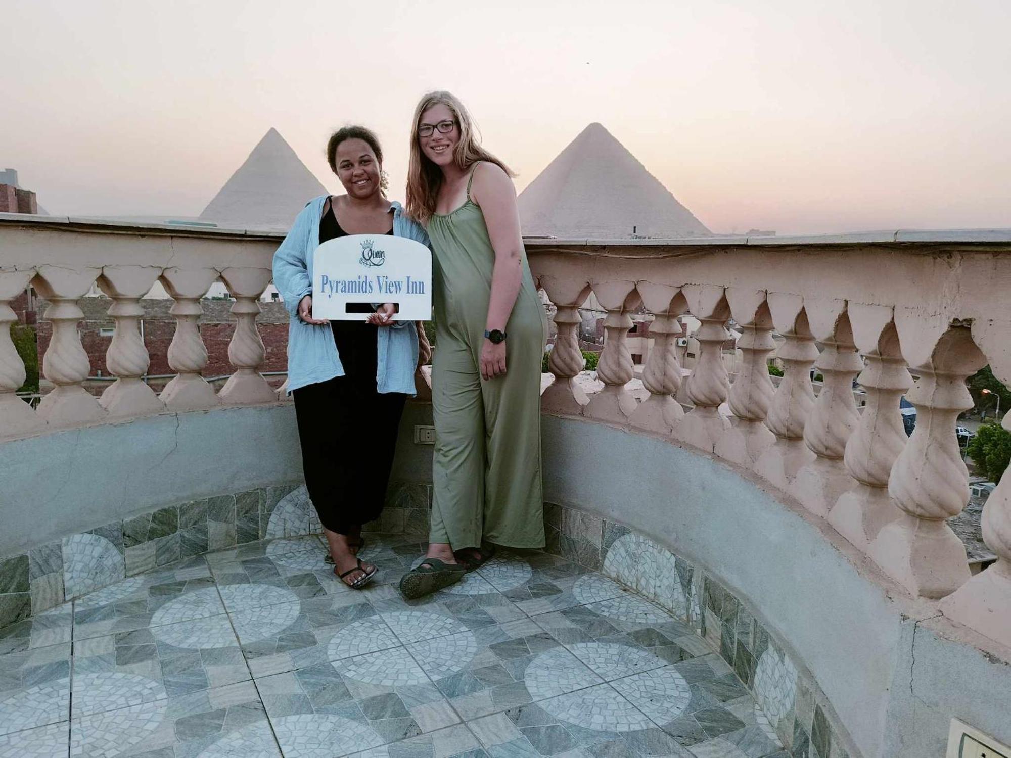 Queen Pyramids View Inn Kafret el-Gabal 외부 사진